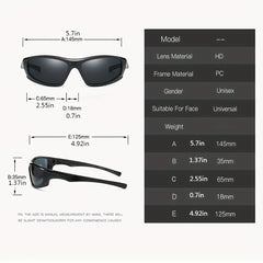 Men's Outdoor Sports Sunglasses for Sun Protection