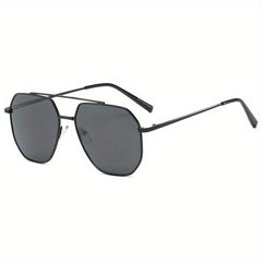 Men's Large Frame Metal Sunglasses