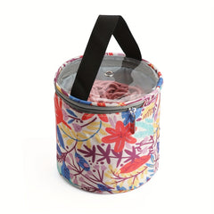 Yarn Bag Knitting Storage Crochet Tote Mini Drum Box 600D Oxford Fabric