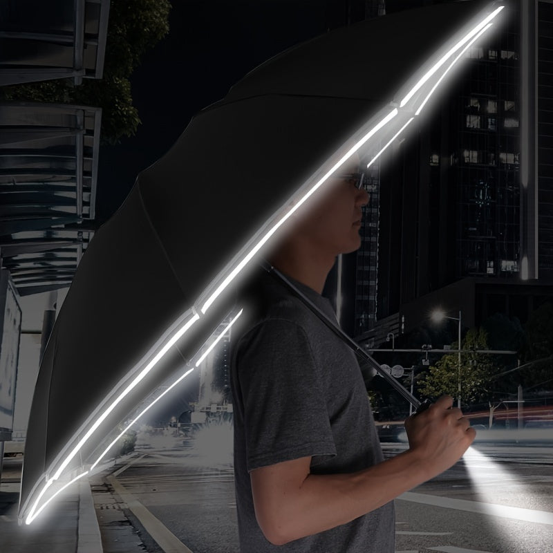 LED Light Folding Auto Umbrella