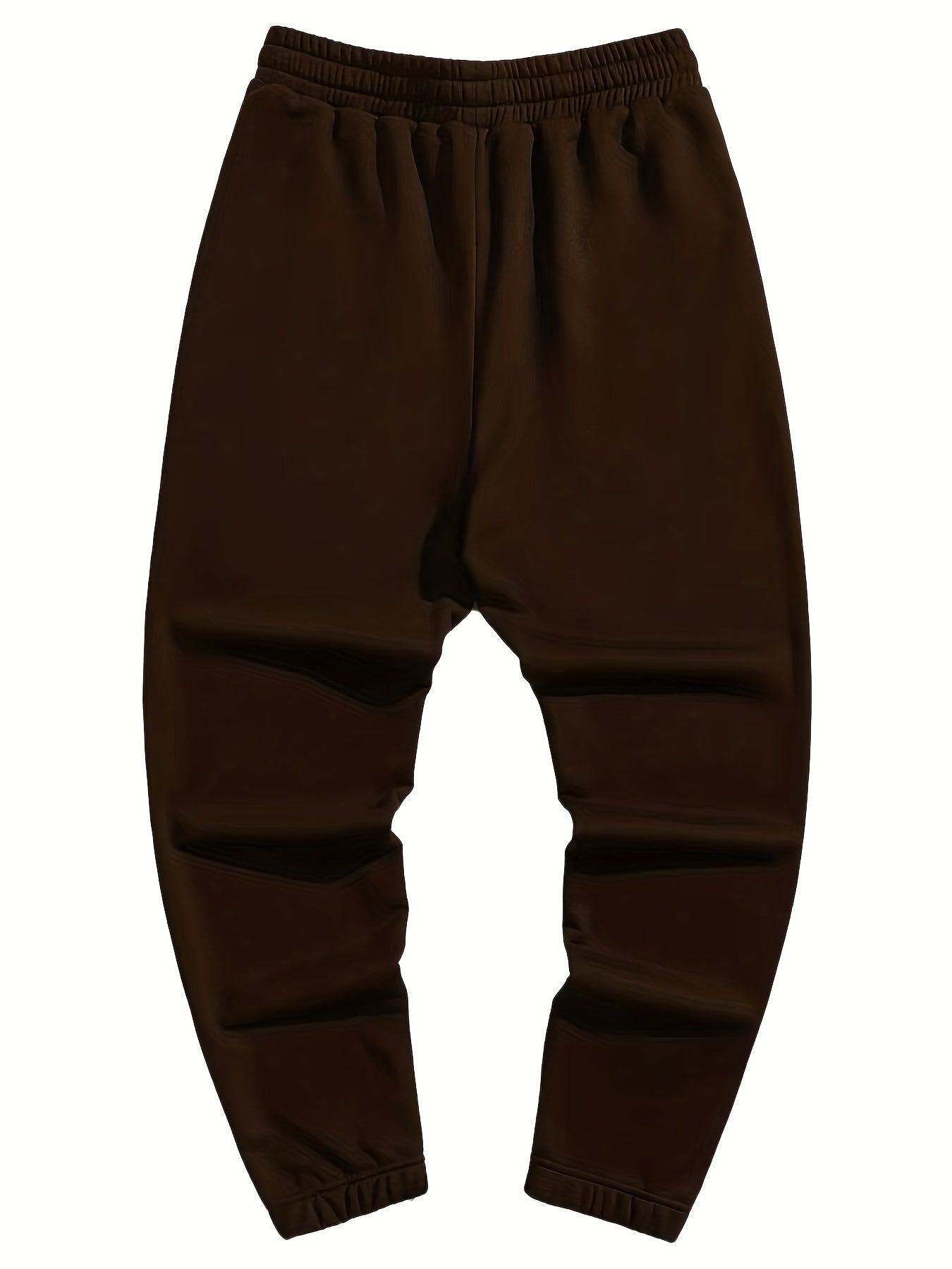 Boston Print Drawstring Sweatpants Men's Loose Fit Joggers