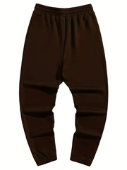 Men's Drawstring Pocket Sweatpants Loose Jogger Pants