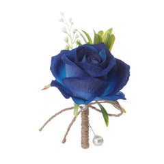 European Wedding Groom Chest Flower Brooch