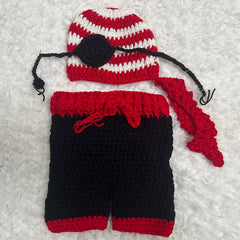Newborn Boys Pirate Outfit for Photography