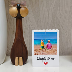 Personalized Photo Puzzle Custom Picture Text Building Blocks Colorful Photo Puz