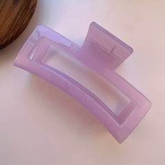 Large Clear Hair Claw Clip Non Slip Strong Hold Grip Hair Jaw Clip