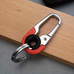 Creative Car Key Chain Waist Hanging Stainless Steel Key Ring Gift