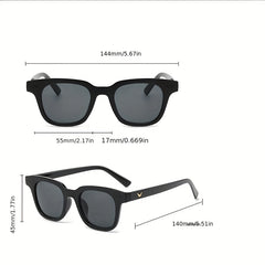 Gradient Square Sunglasses UV400 Beach Party Club