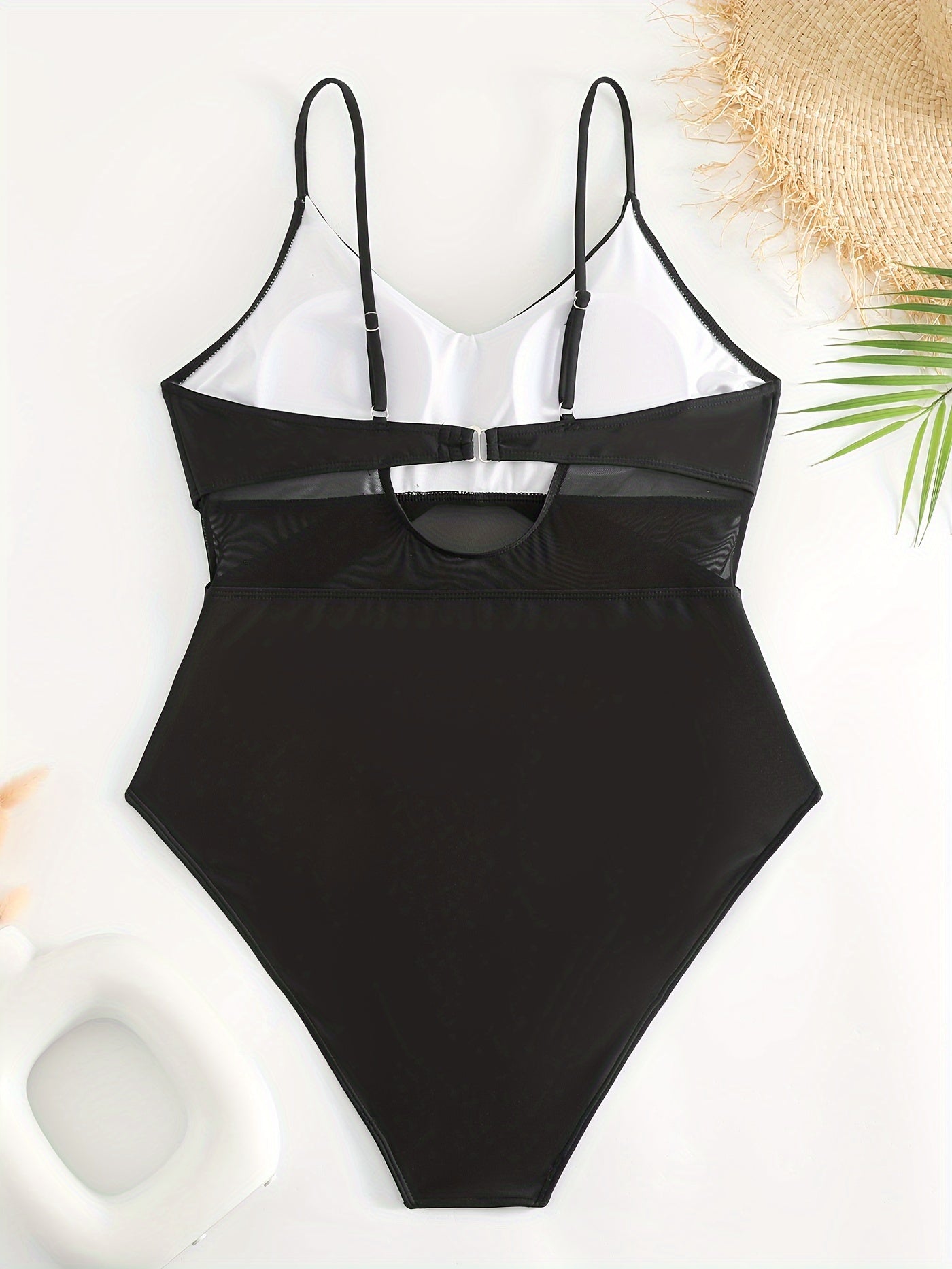  Swimsuit Women's Plus V Neck Tummy Control One Piece Bathing Suit