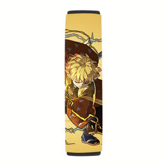 Anime Cartoon Print Car Seat Belt Cover Shoulder Pad for Women