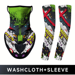 Cycling Mask Sun Protection Viscose Sleeves Men's Motorcycle