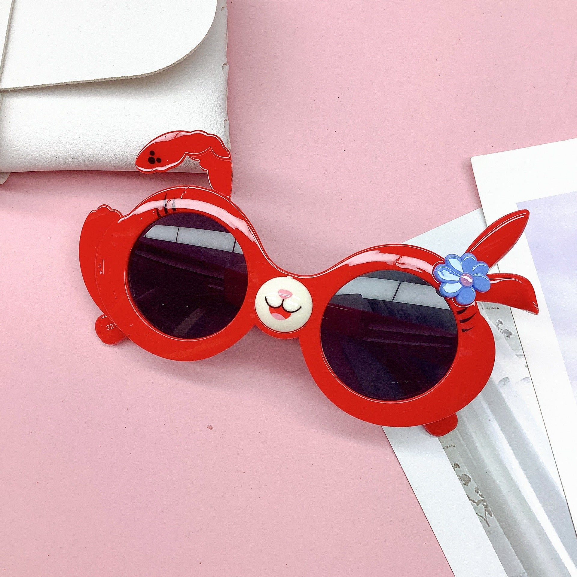 Kid's Cartoon Bunny Sunglasses Outdoor UV Protection