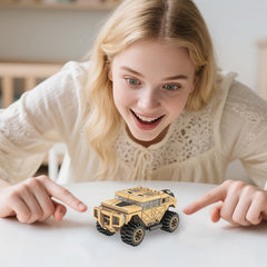 Monster Off Road Vehicle Building Blocks Set - Stacking Skill Training