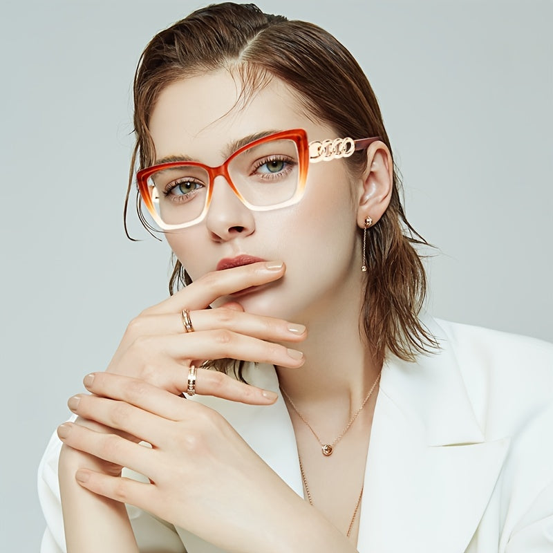 Elastic Temple Light Blocking Glasses for Women Unisex