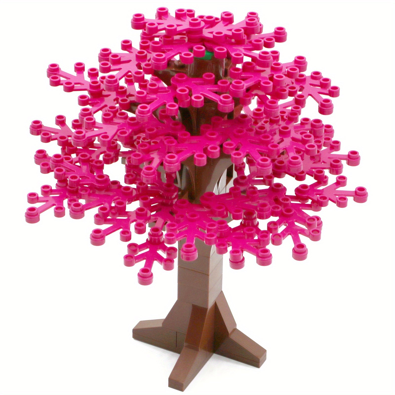90pcs Building Blocks Tree Set DIY MOC City Street View Road Garden Jungle