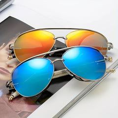 Men's Steampunk Sunglasses UV400 Protection For Holiday Outdoor Party