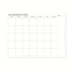Trees 1pc Monthly Planner 27 21 Planning Pad Undated Desk Calendar