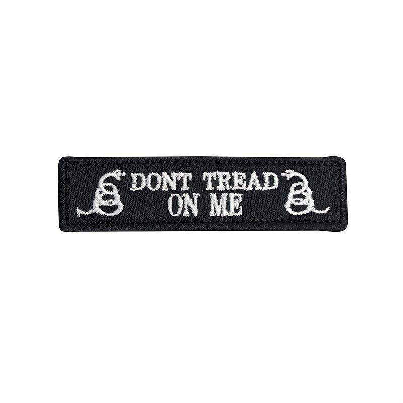 Men's Skull Embroidered Flower Patch Outdoor Stickers