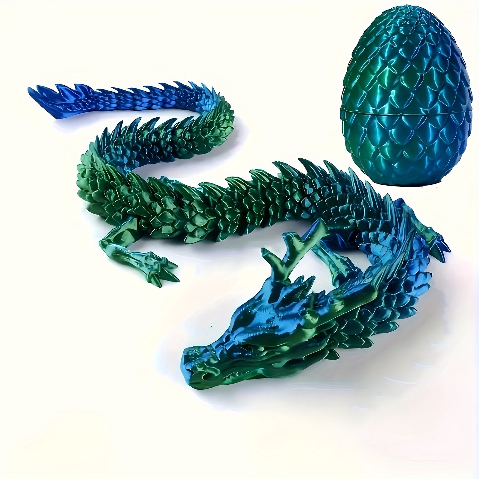 3D Printed Glow in the Dark Chinese Dragon & Surprise Egg