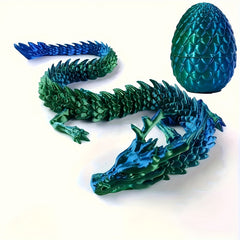 3D Printed Glow in the Dark Chinese Dragon & Surprise Egg