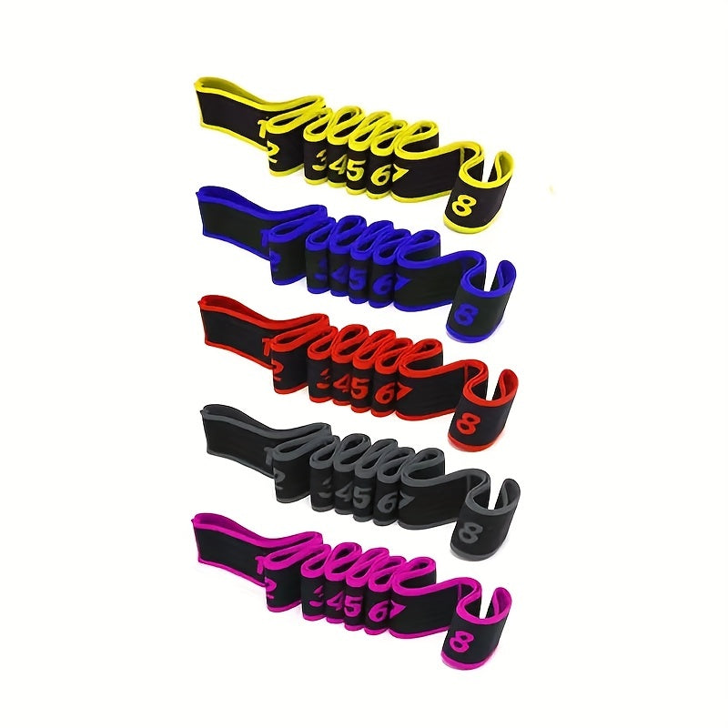 Yoga Resistance Band with 20-32cm Rings Home Gym Stretch Belt