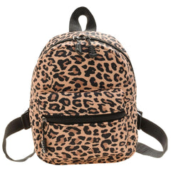 Casual Animal Pattern Nylon Ladies Mini Backpack Student School Bag