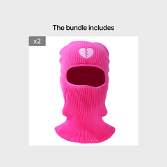 Heartbreak Embroidered Wool Pullover Cap