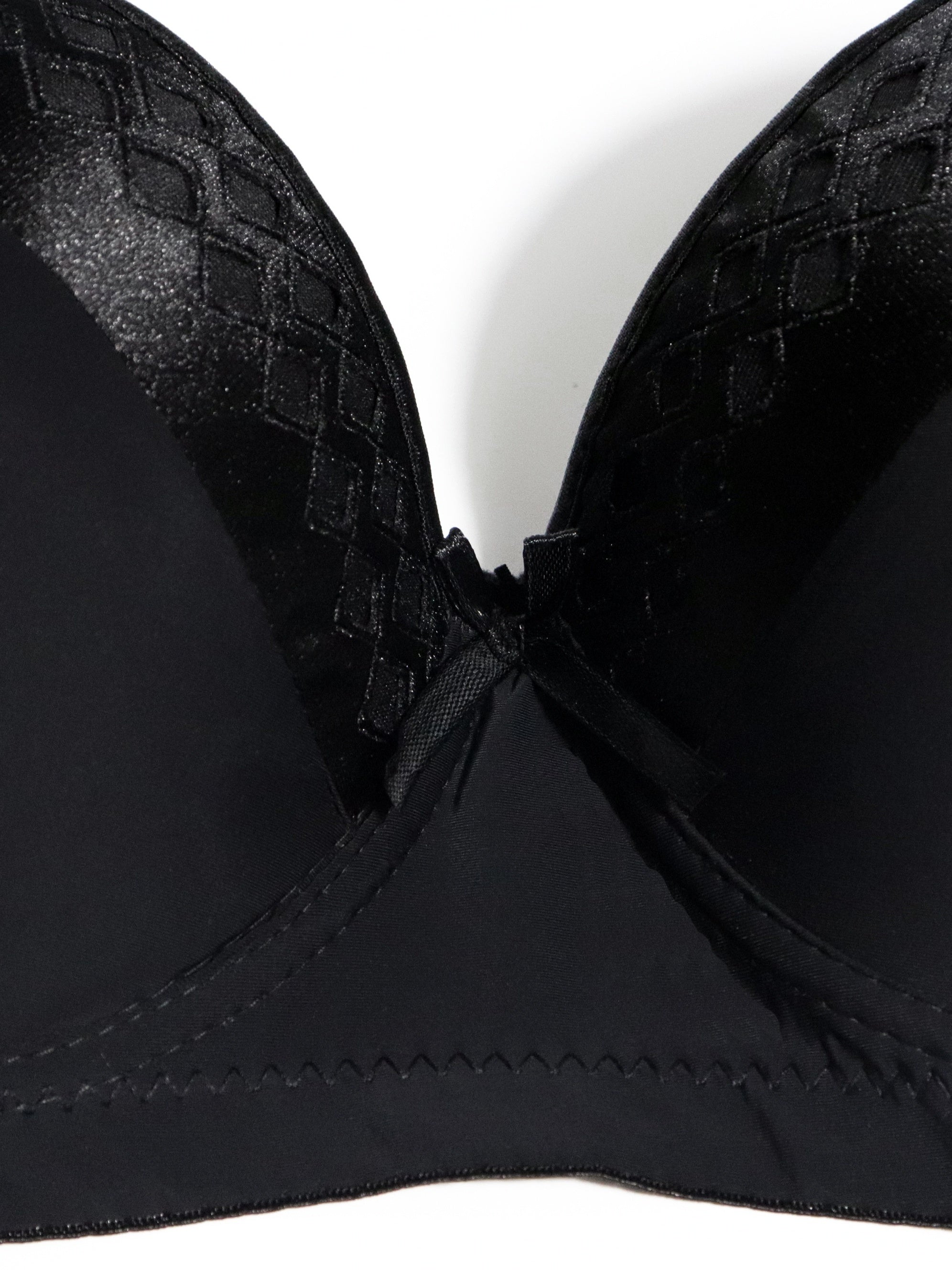  Bow Push Up Solid Bra Women's Sexy Bralette