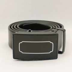 Men's PU Auto Buckle Casual Belt