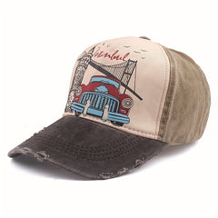 Truck Baseball Cap Visor Hat Matching Duck Tongue Pure Hat