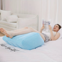 Inflatable Clip Leg Pillow for Home Decor