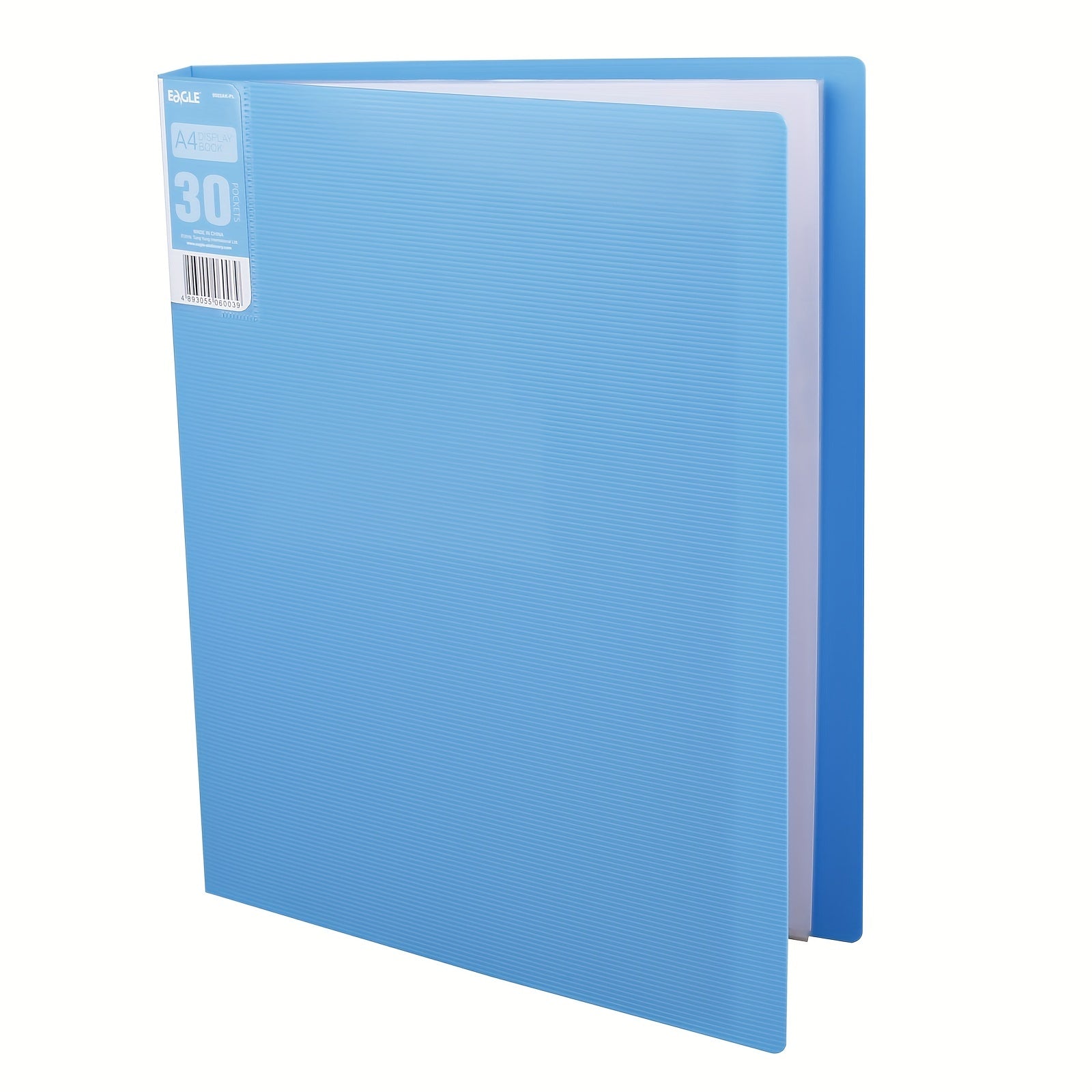 60 Pocket 8.5X11 Binder with Plastic Sleeves