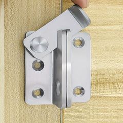 Stainless Steel Safety Hasp Door Lock for Bathroom & Bedroom Doors