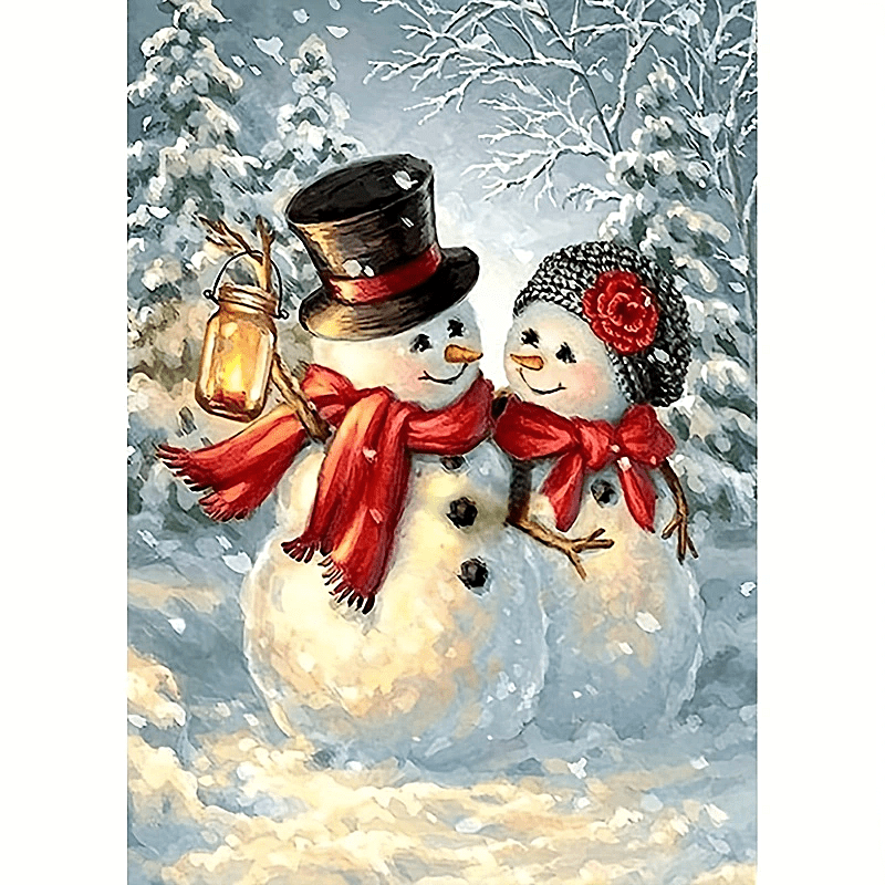 DIY Christmas Diamond Painting Home Decor Hanging Painting