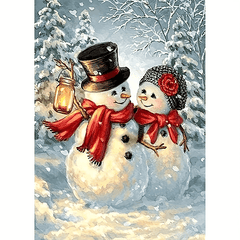 DIY Christmas Diamond Painting Home Decor Hanging Painting