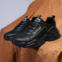 Men's Chunky Jogging Gym Sneakers Breathable Shock Absorbing