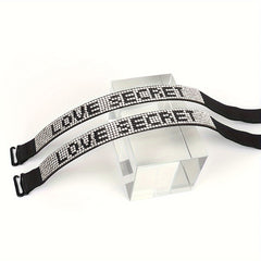 Sparkling Rhinestone Bra Straps for Women