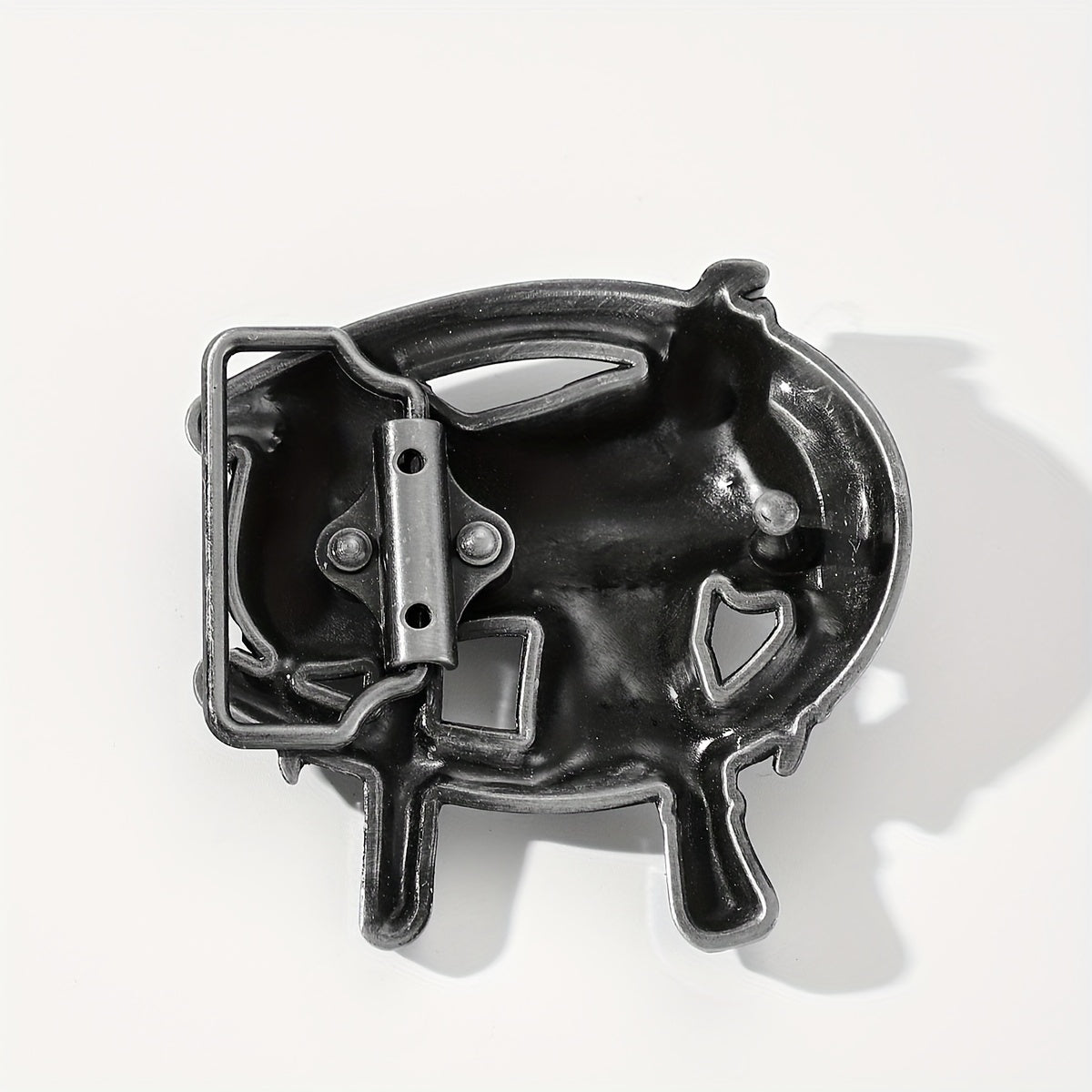Retro Hollow Out Belt Buckle Western Cowboy Cowgirl Accessories