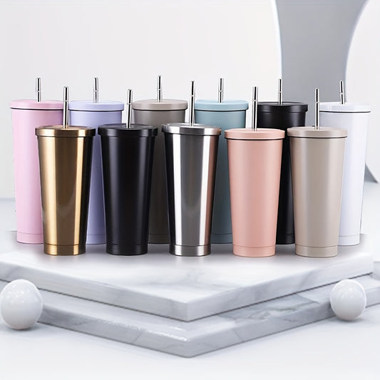 Stainless Steel Insulated Tumbler 304 Vacuum Straw Cup