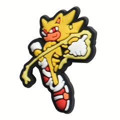 27pcs Anime Characters Shoe Charms for Clogs Jibts Bubble Slides Sandals