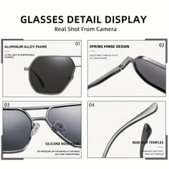 Polarized Photochromic Sunglasses Night Dual-use