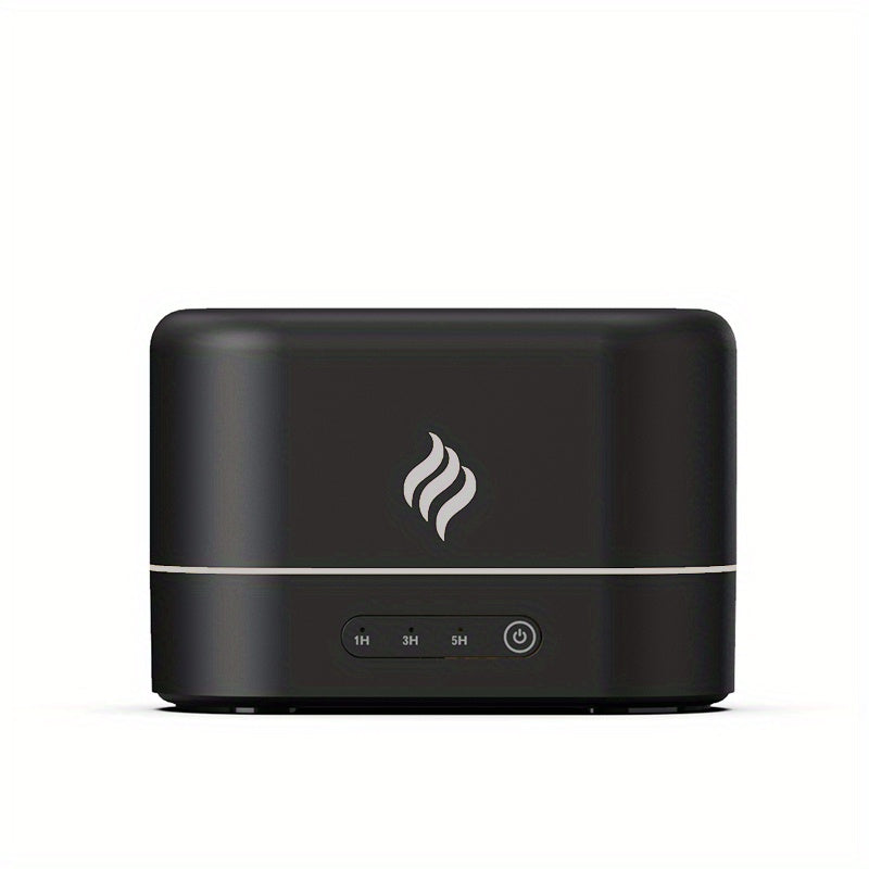 Simulated Flame Ultrasonic Humidifier Colorful Flame Portable Air Freshener