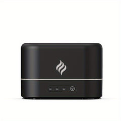 Simulated Flame Ultrasonic Humidifier Colorful Flame Portable Air Freshener