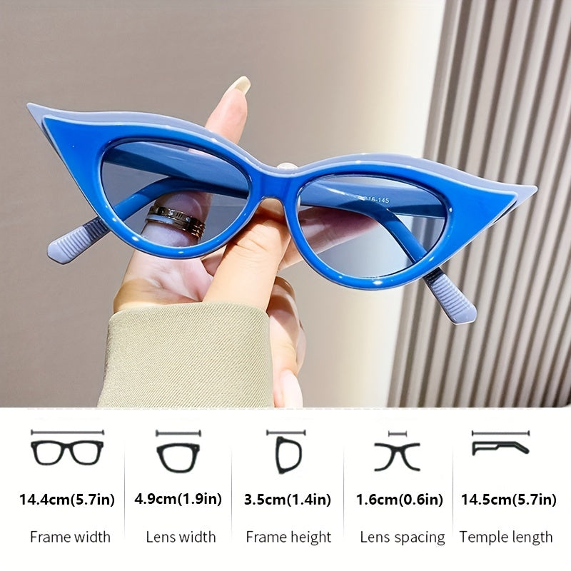 Y2K Cat Eye Sunglasses For Women Men Funny Costume Party