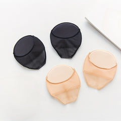 6 Pairs Hollow Out Half Palm Slingback High Heel Socks Women's Stockings