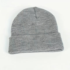 Men's Knitted Winter Hat Coldproof Double Layer Beanie