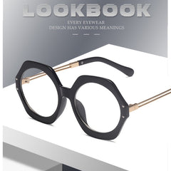 Oversize Frame Light Blocking Glasses