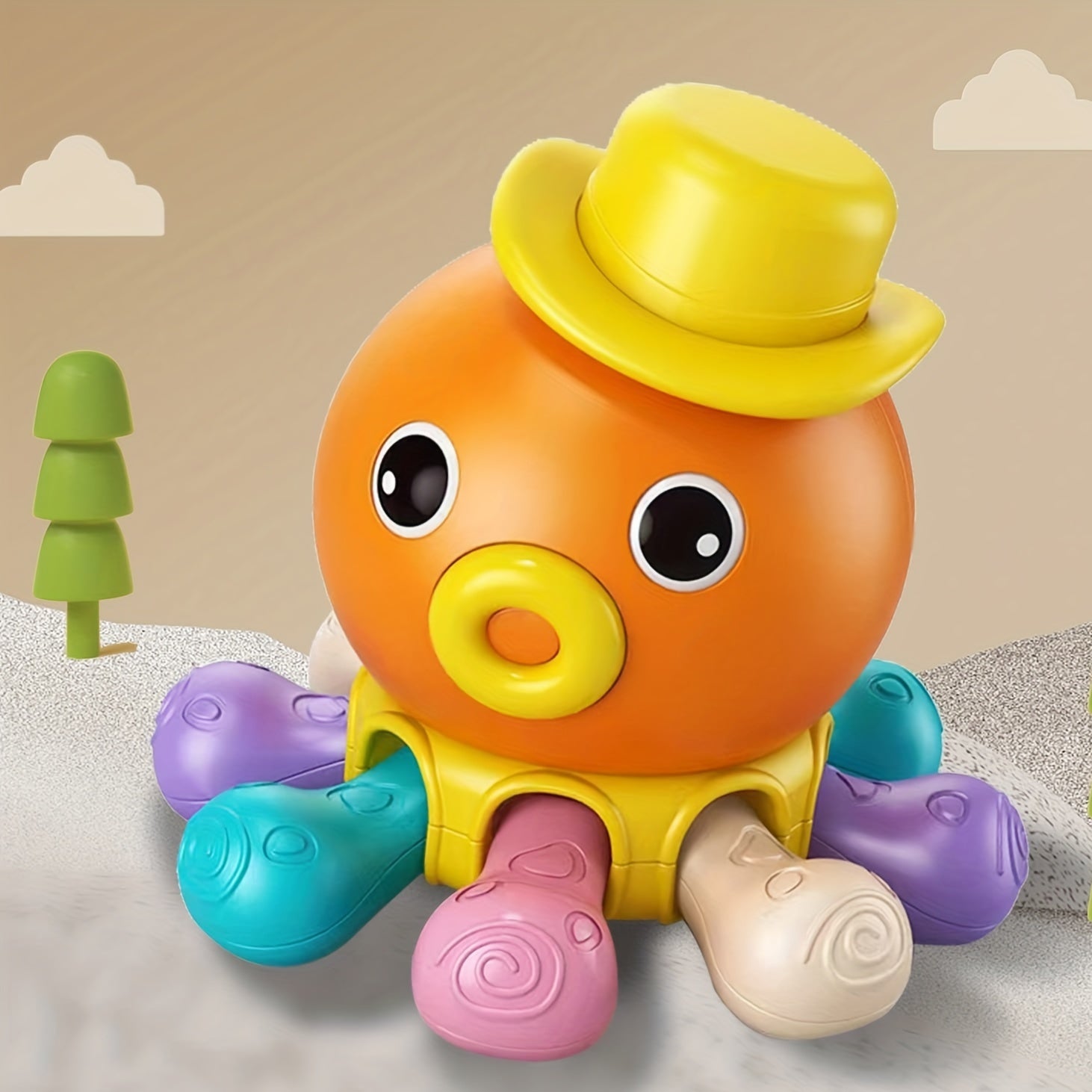 Octopus Sensory Montessori Baby Toys 3-in-1 for Kids