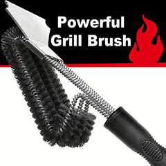 Grill Brush & Scraper 45 Barbecue Triple S BBQ Cleaner Safe Wire Bristles