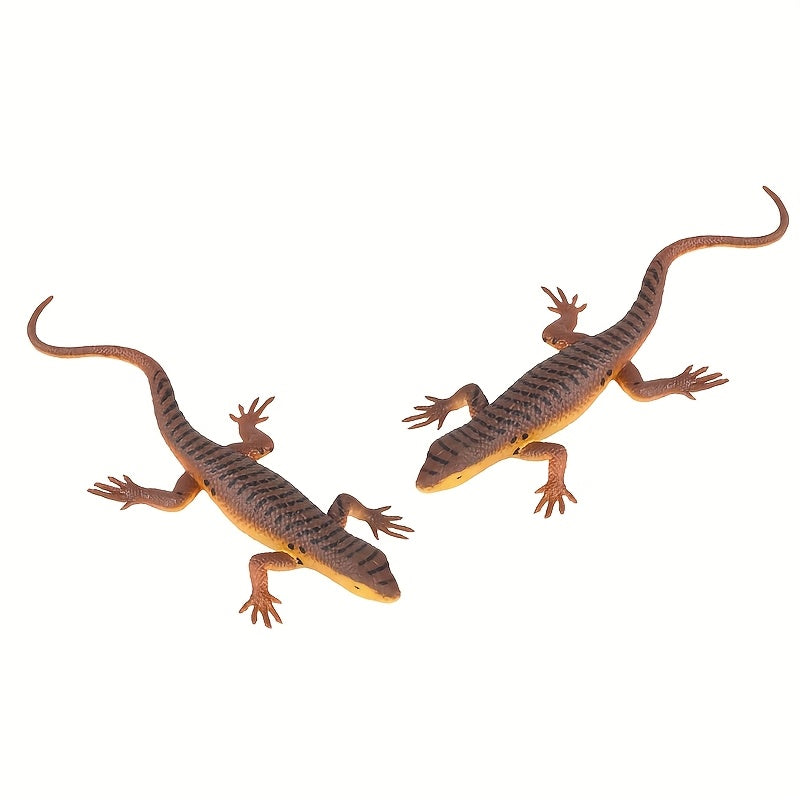 Simulated Jungle Grass Lizard Prank Toy